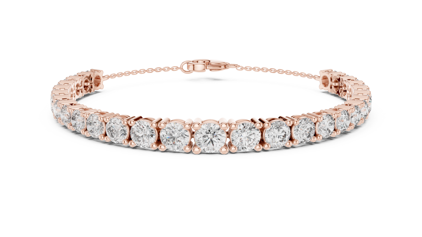 solitaire diamond bracelet