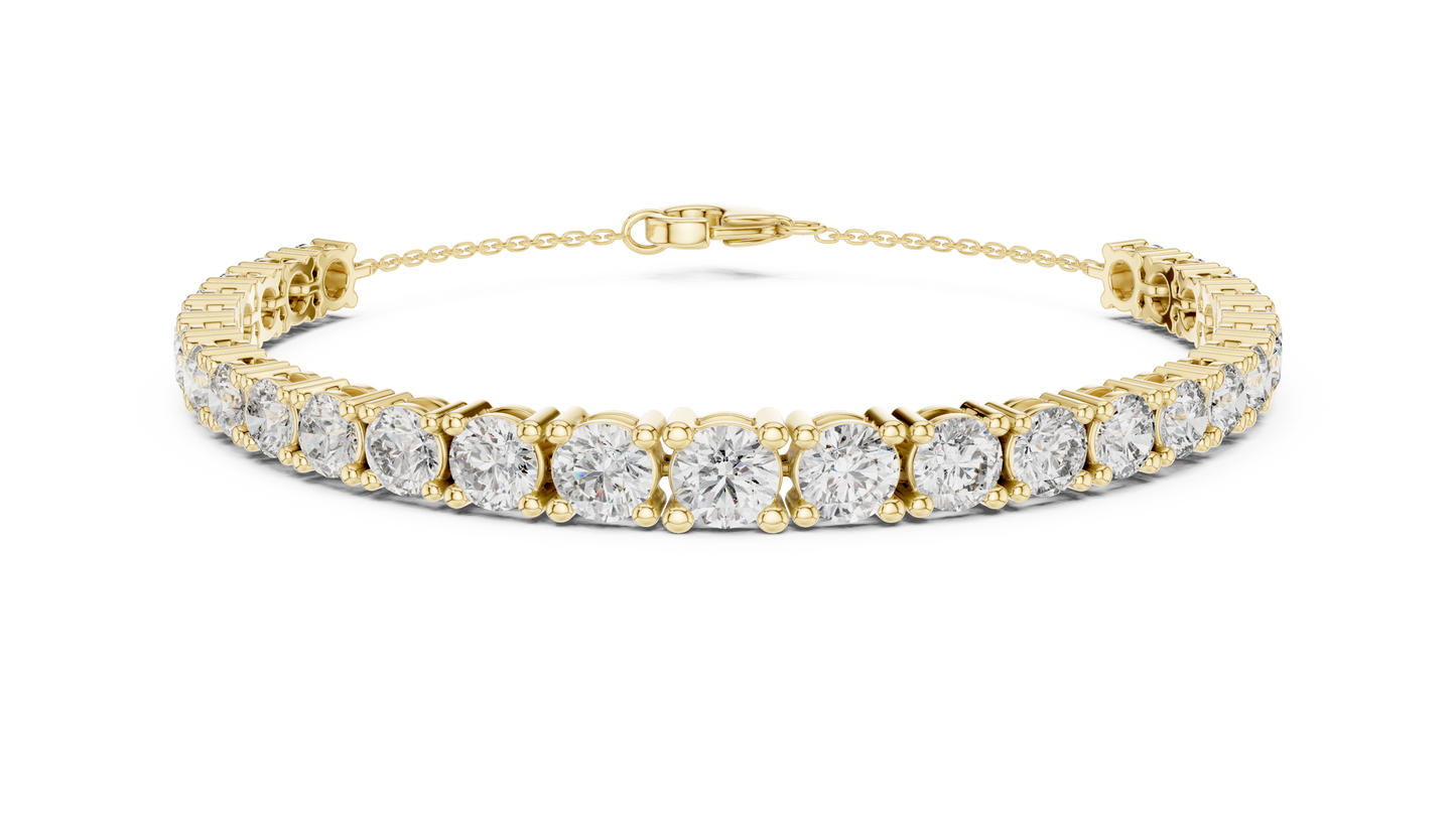 solitaire diamond bracelet