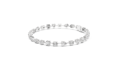 Mixed Shape Diamond Bracelet