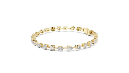 Mixed Shape Diamond Bracelet