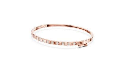 Slim Diamond Bangle Bracelet