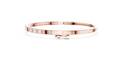 Slim Diamond Bangle Bracelet