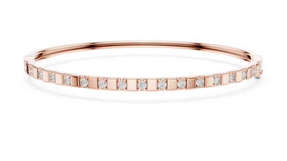 Slim Diamond Bangle Bracelet