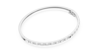 Slim Diamond Bangle Bracelet