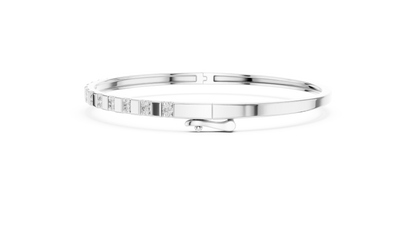 Slim Diamond Bangle Bracelet