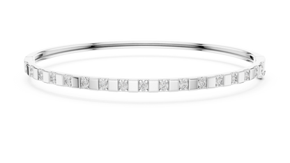 Slim Diamond Bangle Bracelet