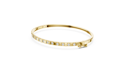 Slim Diamond Bangle Bracelet