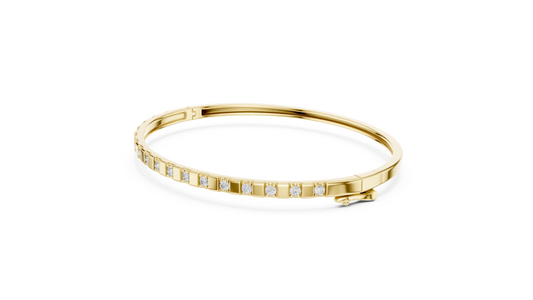 Slim Diamond Bangle Bracelet