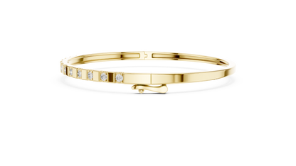 Slim Diamond Bangle Bracelet