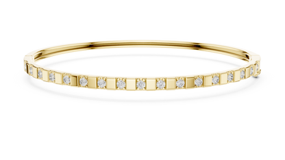 Slim Diamond Bangle Bracelet