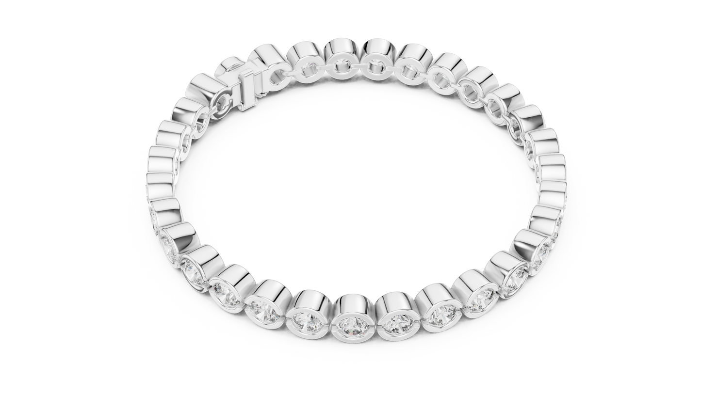 classic diamond tennis bracelet