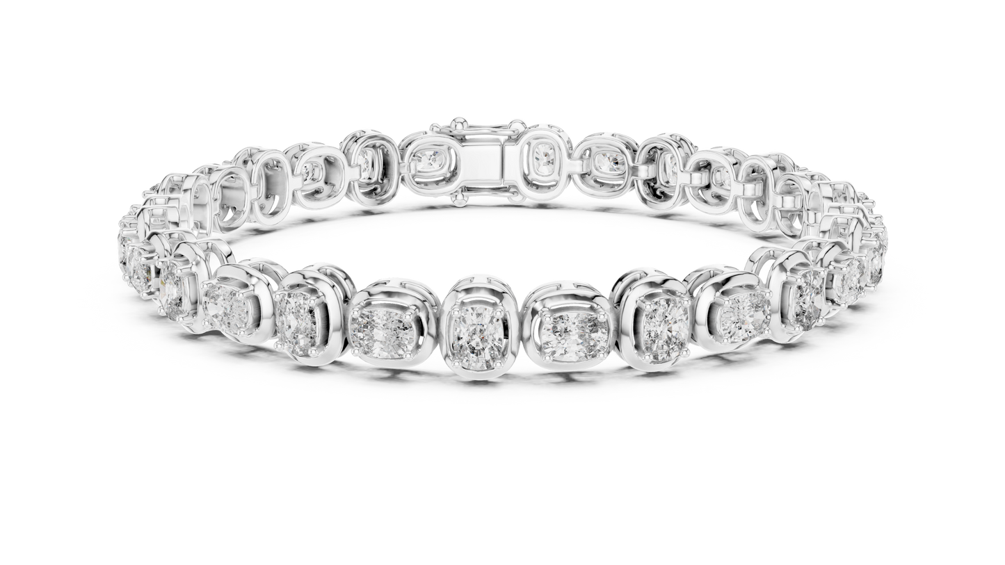 petite diamond tennis bracelet