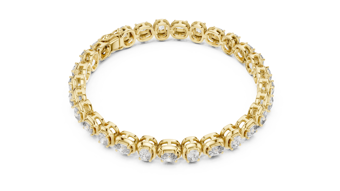 petite diamond tennis bracelet