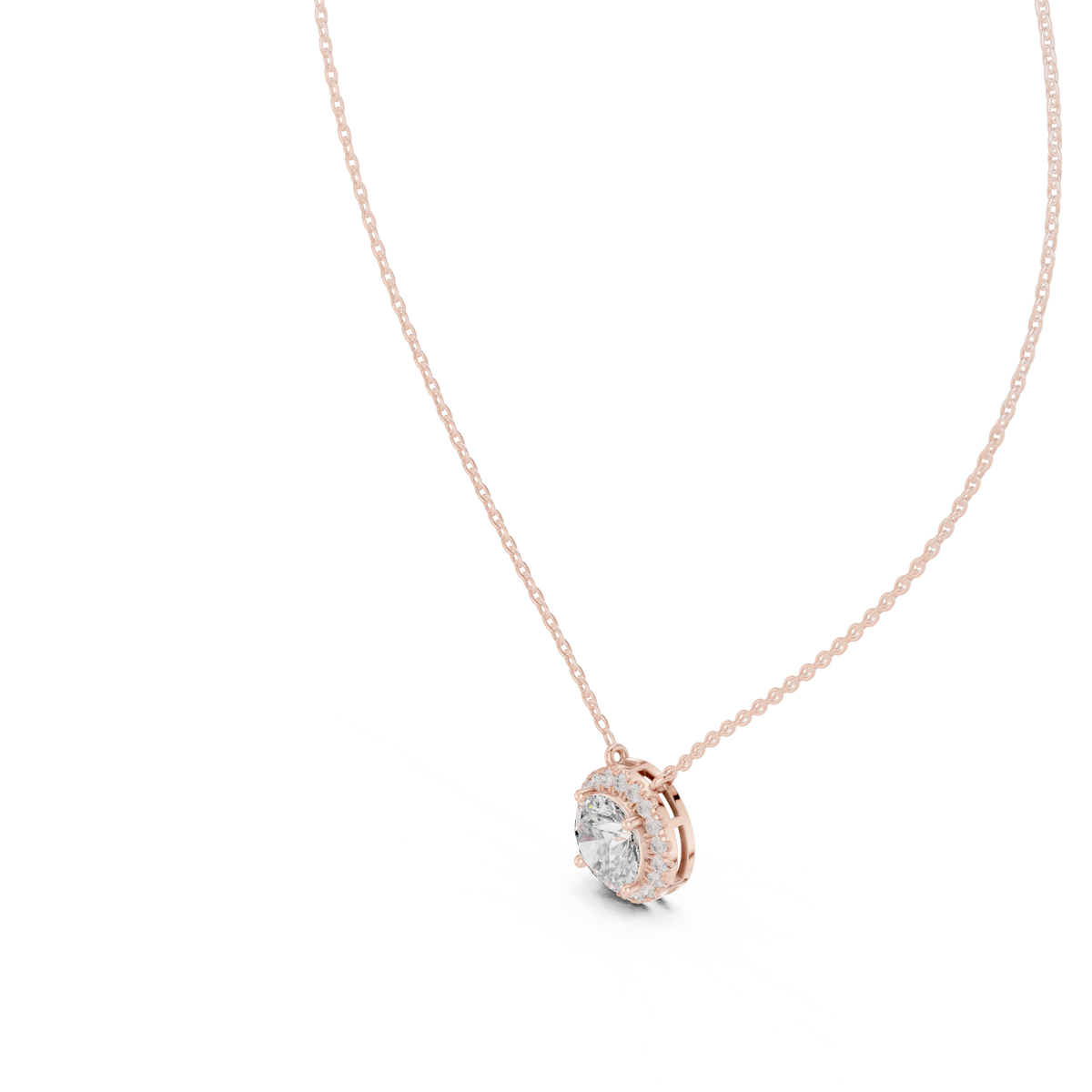 luna sunburst diamond pendant necklace