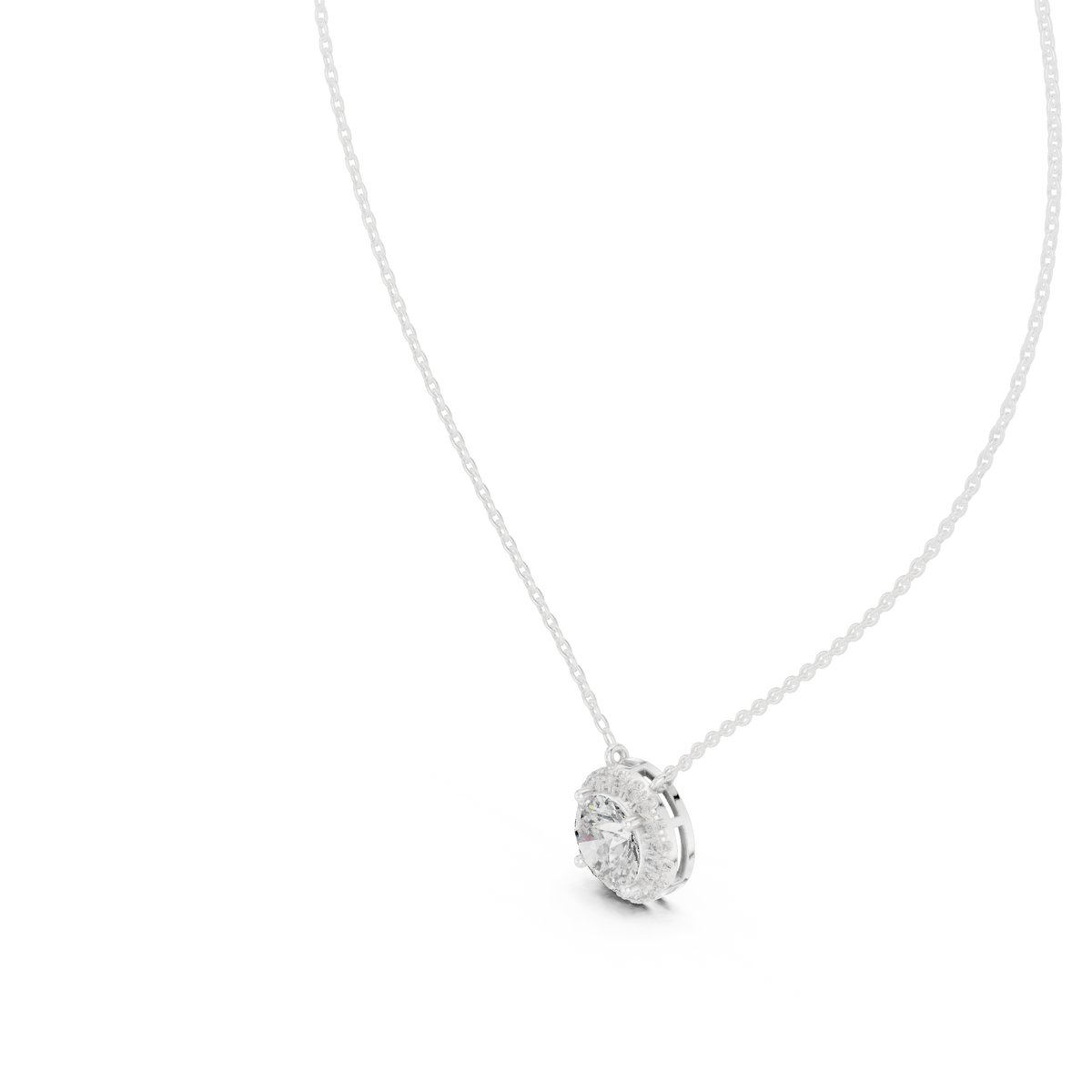 luna sunburst diamond pendant necklace
