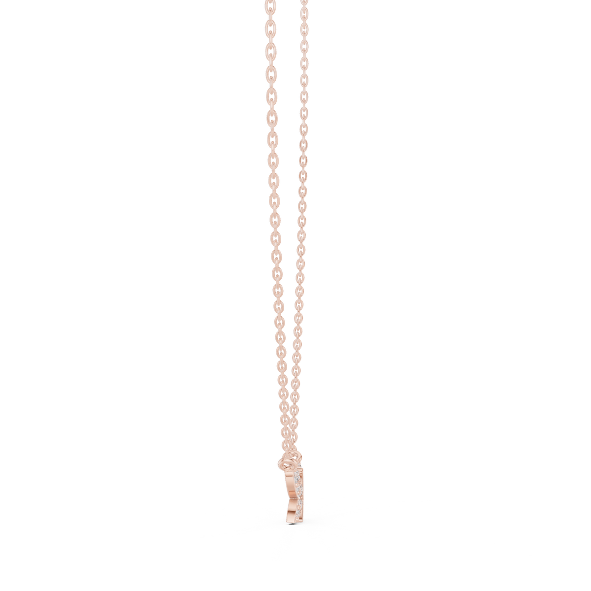 aurelia butterfly diamond pendant necklace