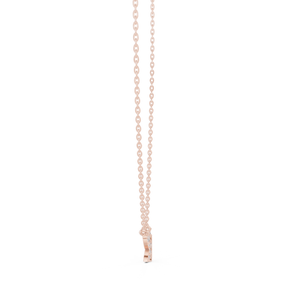 Aurelia Butterfly Diamond Pendant Necklace