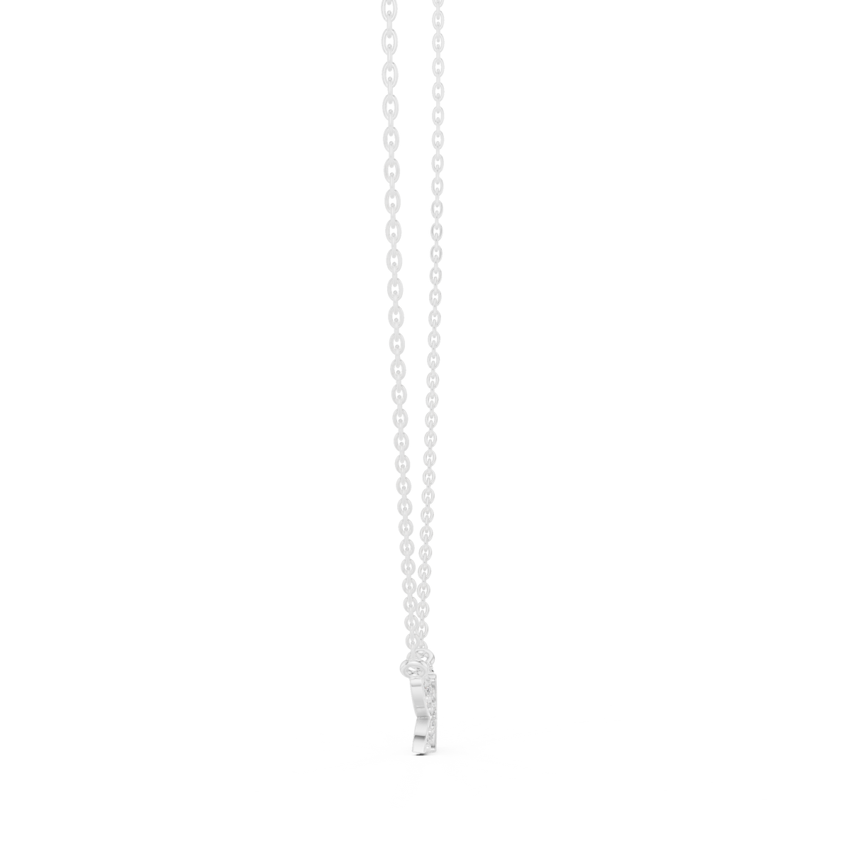 aurelia butterfly diamond pendant necklace