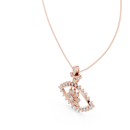 Mystique Evil Eye Diamond Pendant Necklace