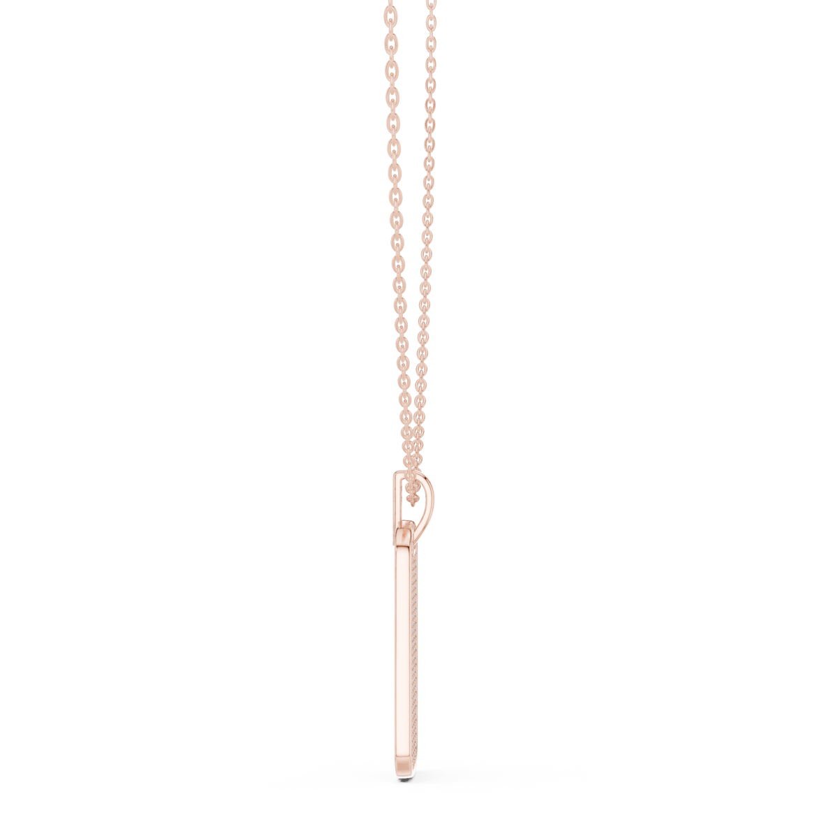 atlas diamond dog tag pendant necklace