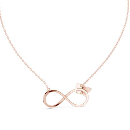 Verona Infinity Diamond Necklace