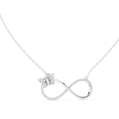 Verona Infinity Diamond Necklace