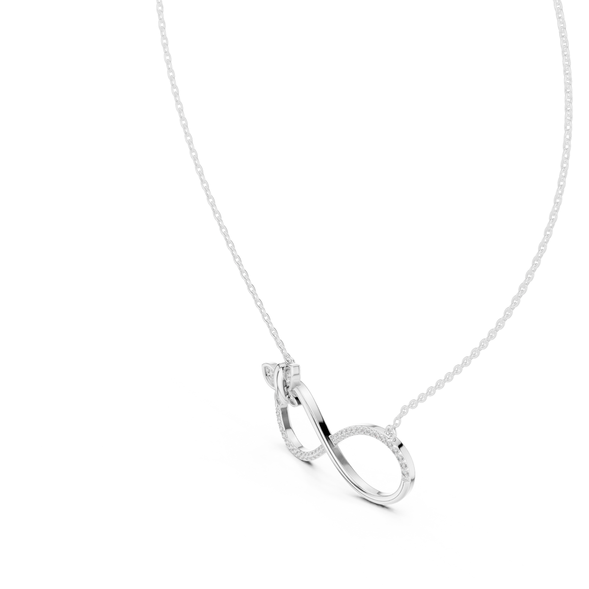 verona infinity diamond necklace