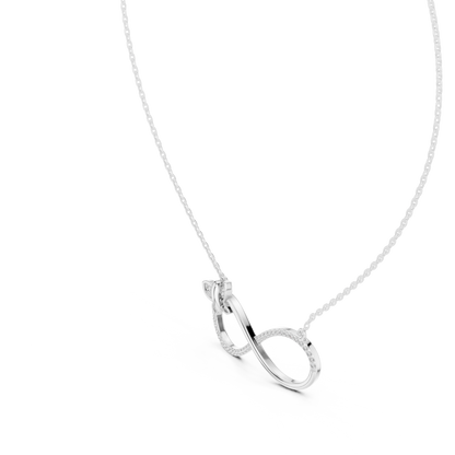 Verona Infinity Diamond Necklace