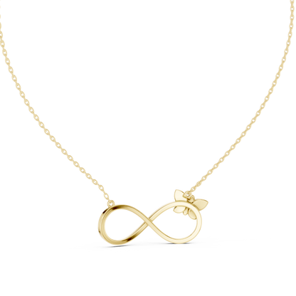 Verona Infinity Diamond Necklace
