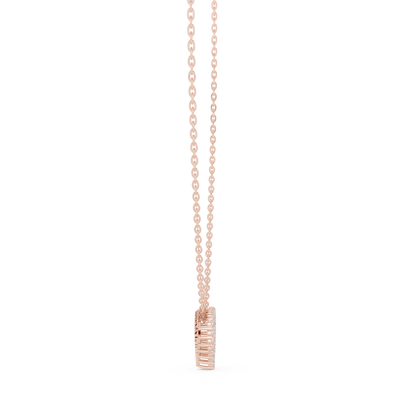 Verona Open Heart Diamond Necklace