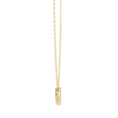 Verona Open Heart Diamond Necklace