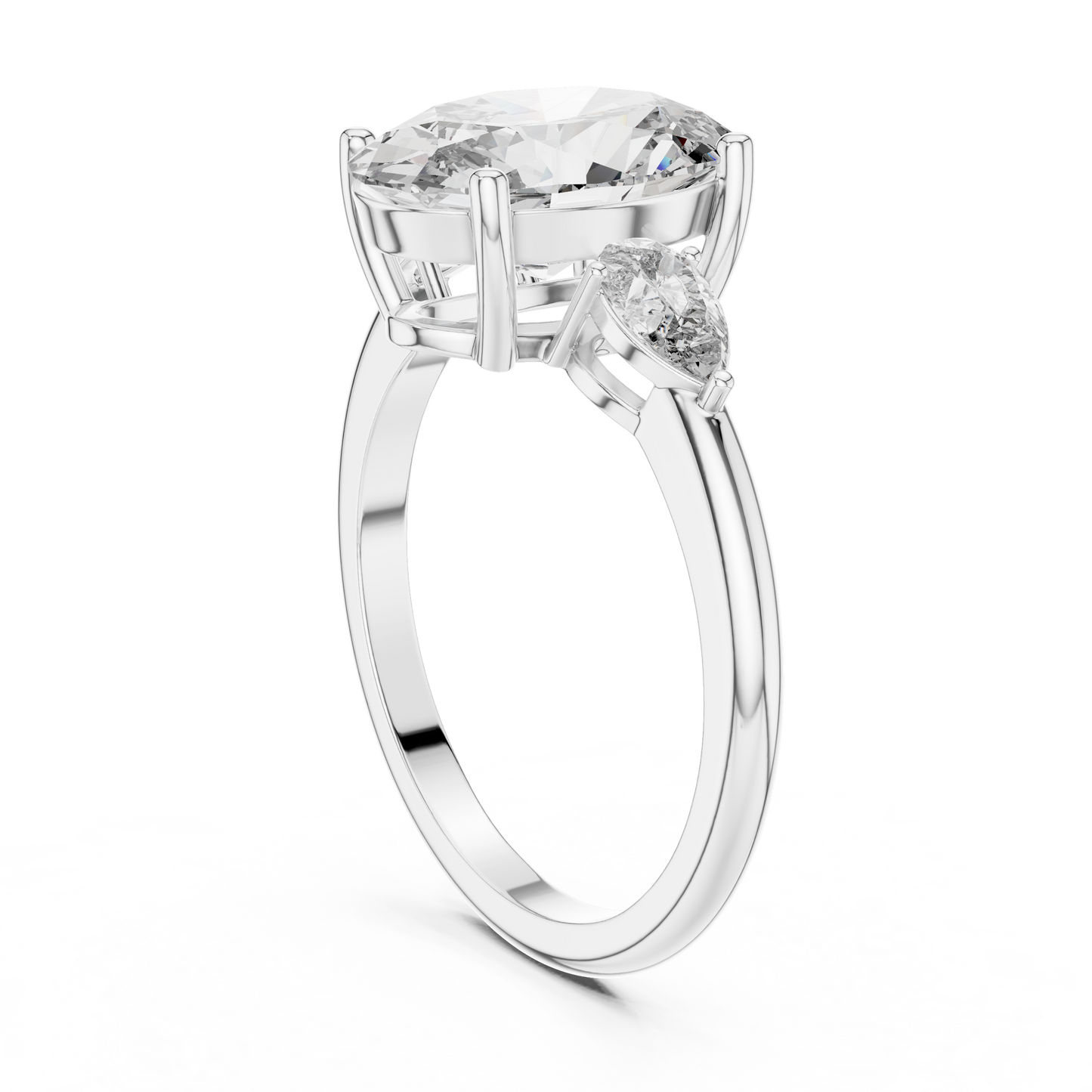 oval cut engagement ring
