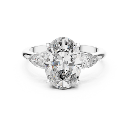 Oval Cut Engagement Ring