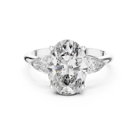 Oval Cut Engagement Ring