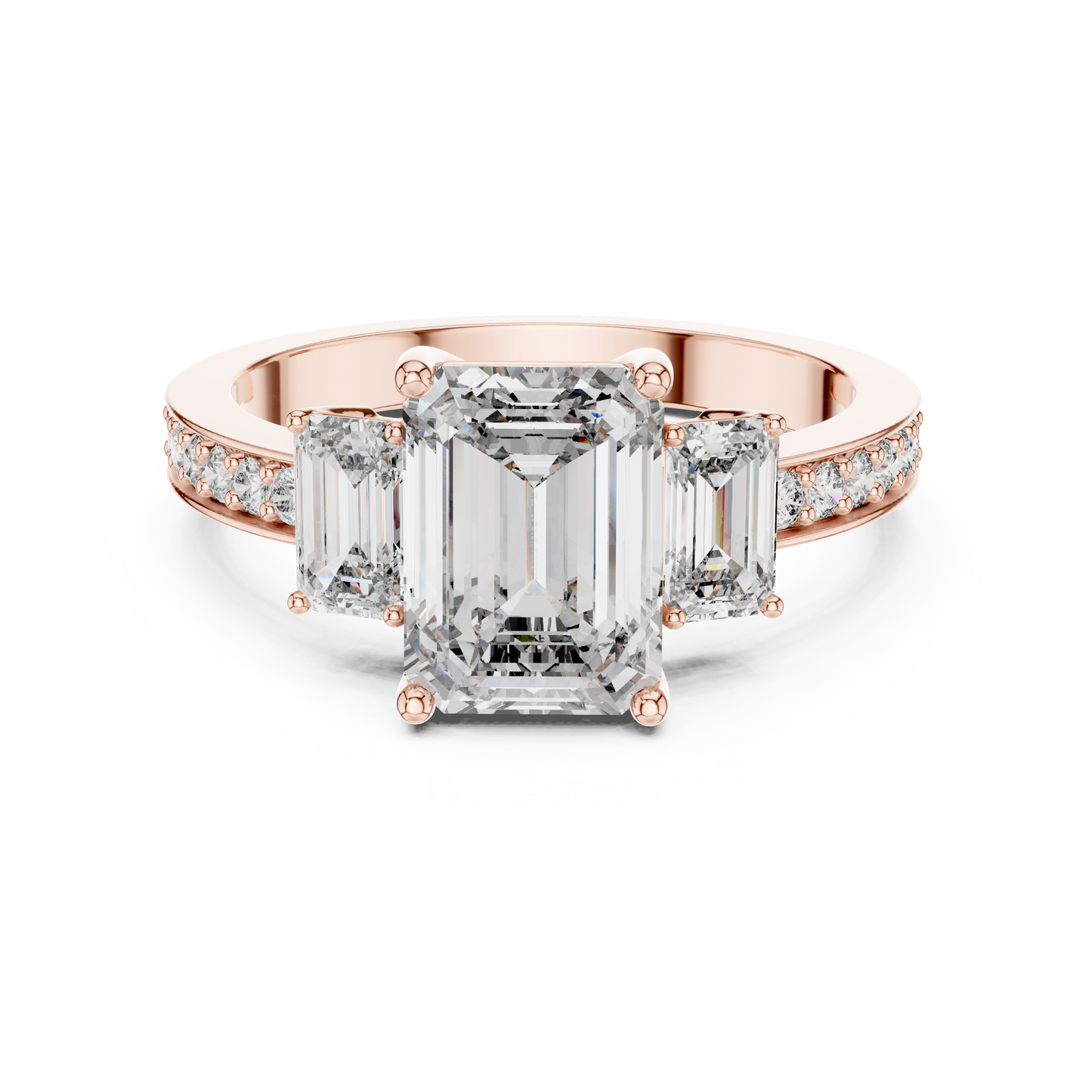 side stone engagement rings