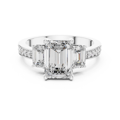 side stone engagement rings