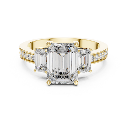 side stone engagement rings