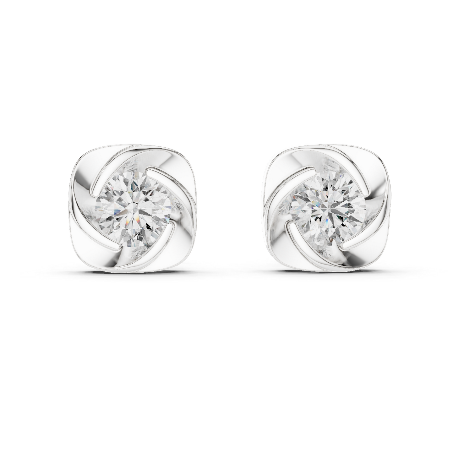 vintage diamond earrings