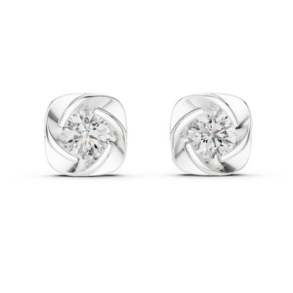 Vintage Diamond Earrings
