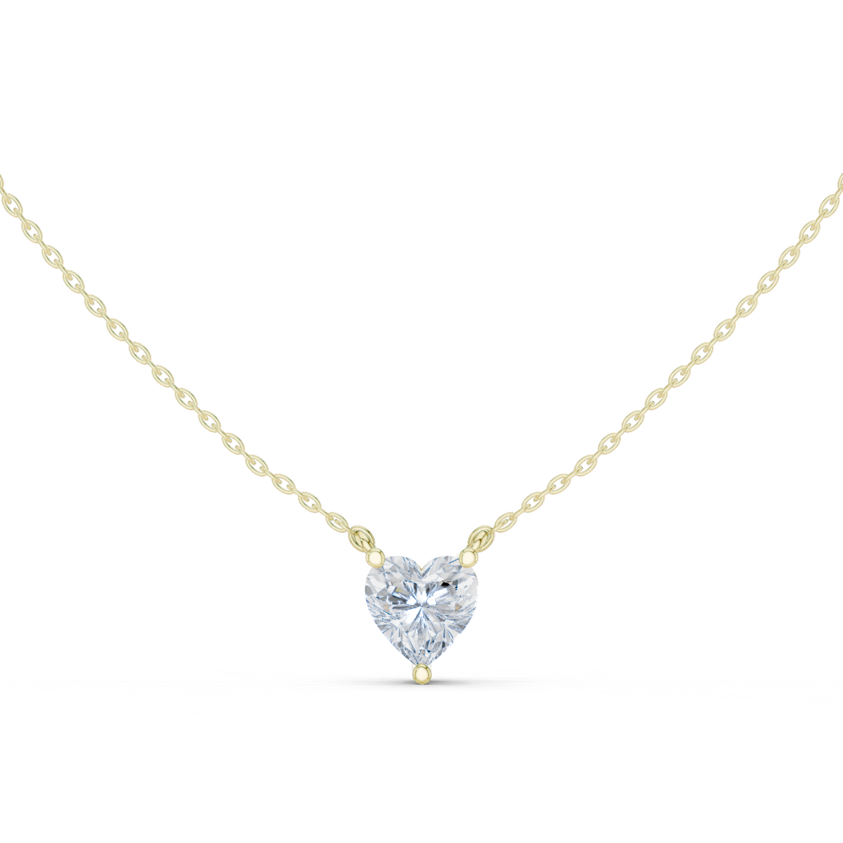basket heart diamond pendant necklace