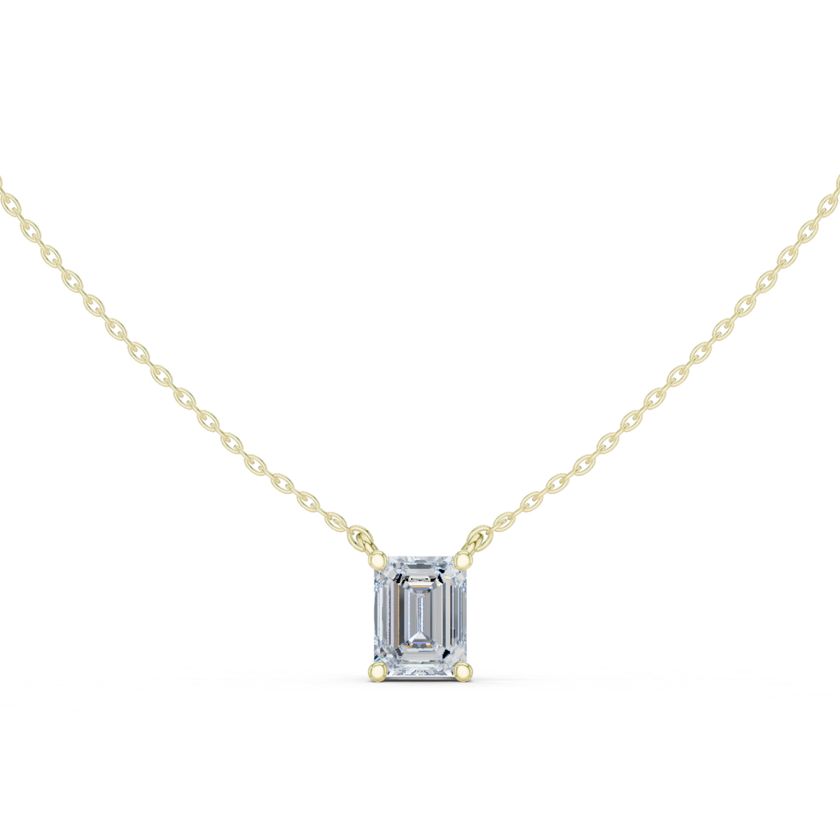 basket emerald diamond pendant necklace