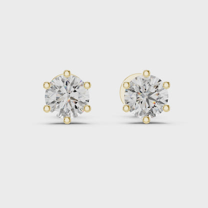 Classic Diamond Earrings