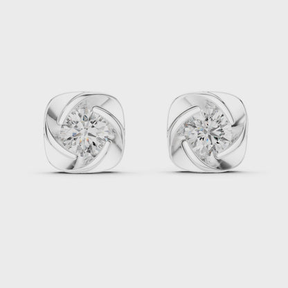Vintage Diamond Earrings