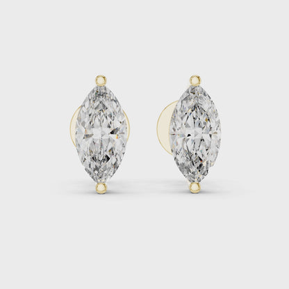 Marquise Diamond Earrings