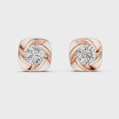 Vintage Diamond Earrings