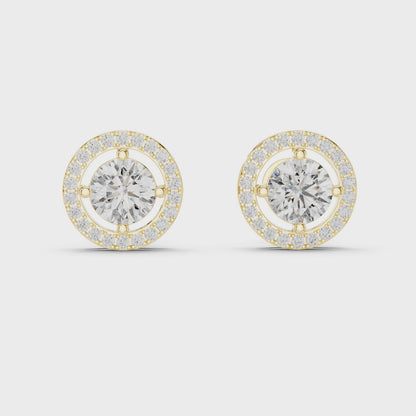Princess Diamond Earrings