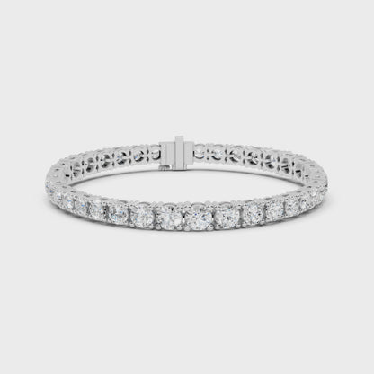 Round Diamond Tennis Bracelet
