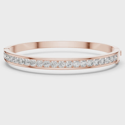 Half Bezel Diamond Bracelet