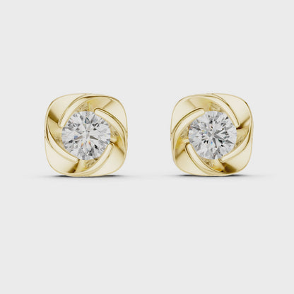 Vintage Diamond Earrings