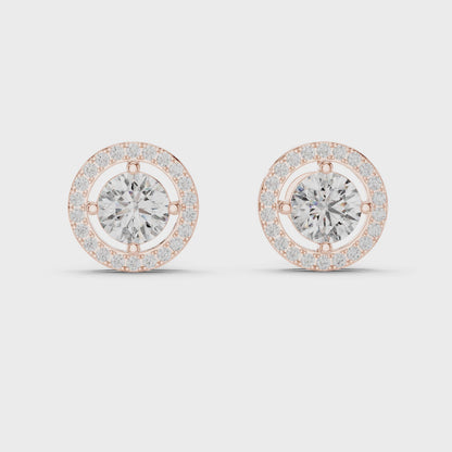 Princess Diamond Earrings